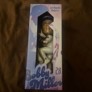 Los Angeles Dodgers Bobby Miller Bobblehead - new in box